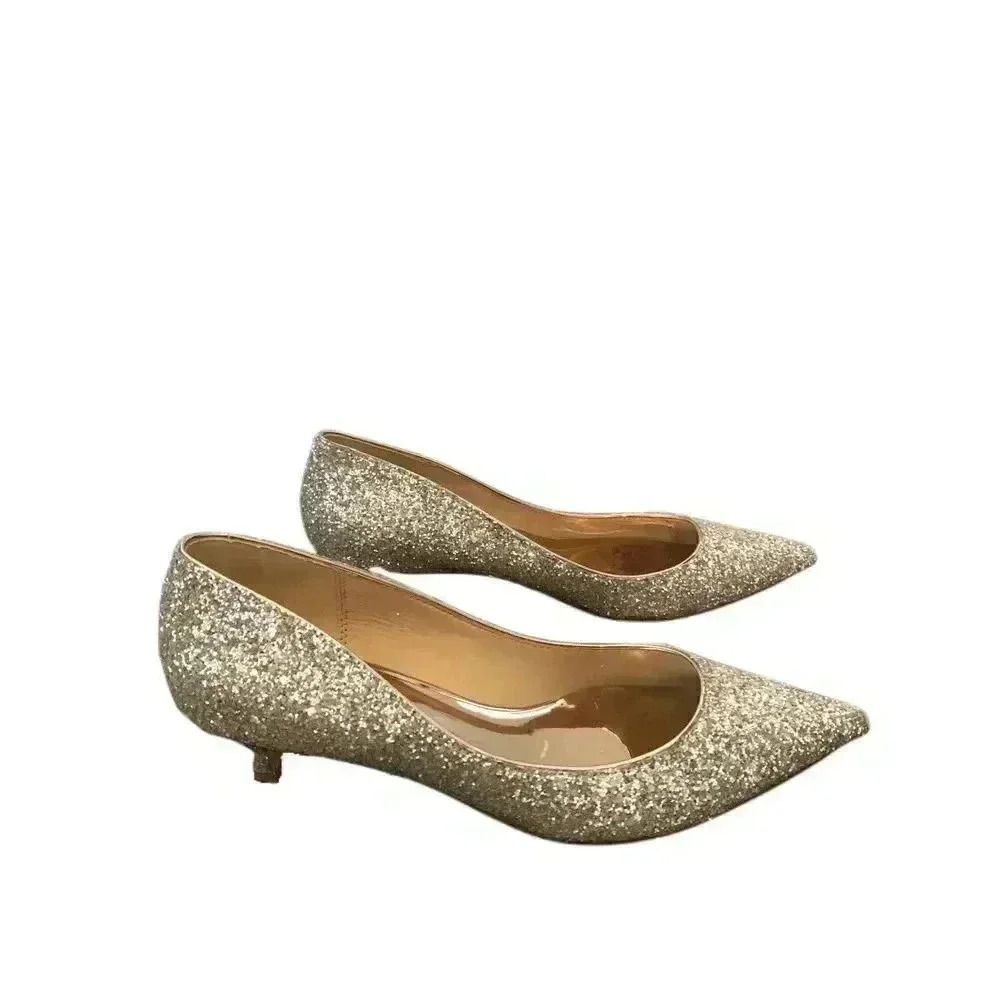 BADGLEY MISCHKA Madison Kitten Heels - size 8